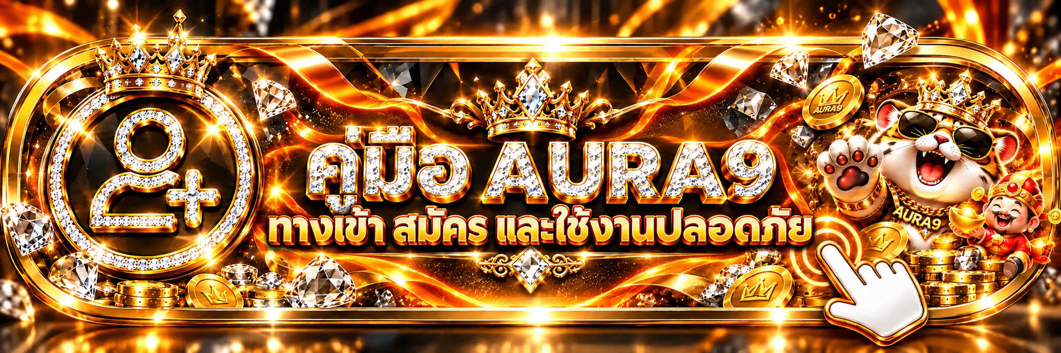 AURA9 คู่มือทางเข้า สมัคร และใช้งานอย่างปลอดภัย
